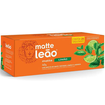 CHÁ MATTE LEÃO LIMÃO 40G