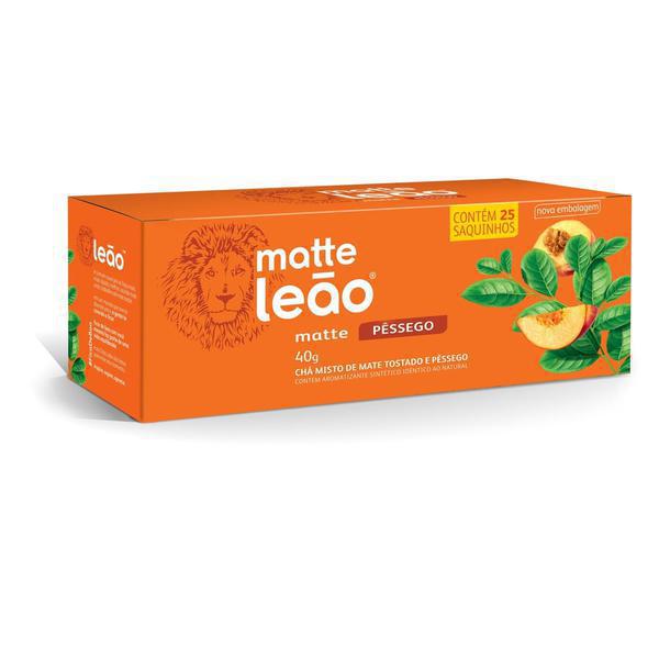 CHÁ MATTE LEÃO PÊSSEGO 40G