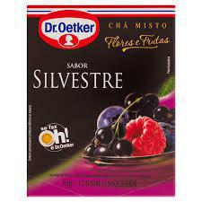 CHA OETKER FLORES E FRUTAS VERM 30G
