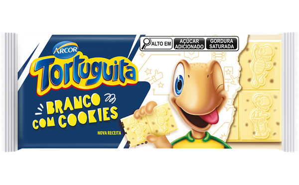 CHOC ARCOR TORTUGUITA BR COOK 80G