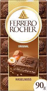 CHOC BARRA FERRERO ROCHER AO LEITE C/ AV