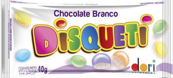 CHOC DOR  DISQUETI 40G