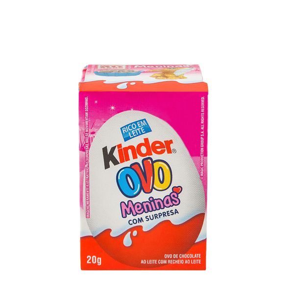 CHOC KINDER OVO MENINAS 20G