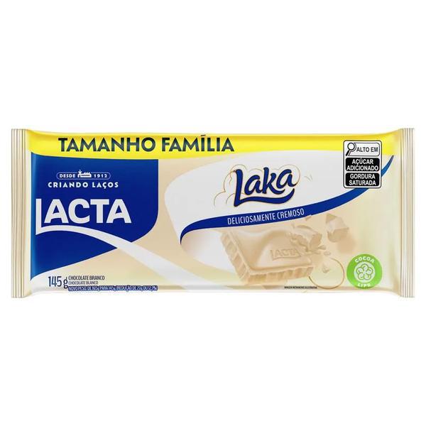 CHOC LACTA LAKA BRANCO 145G