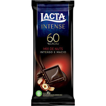 CHOCOLATE LACTA INTENSE MIX DE NUTS 85G