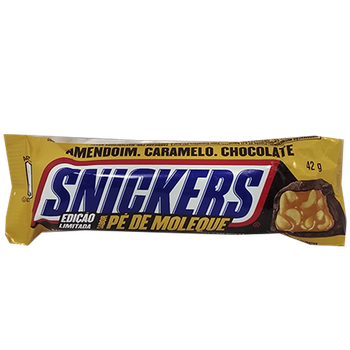 CHOC SNICKERS PÉ DE MOLEQUE 45G