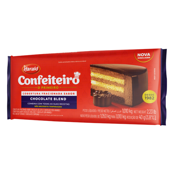COBERTURA HARALD CONFEITEIRO BLEND 1,050
