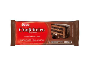 COBERTURA HARALD CONFEITEIRO MEIO AMARGO 1,05K