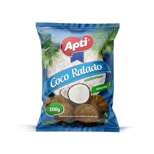 COCO RALADO APTI ADOÇADO 100G