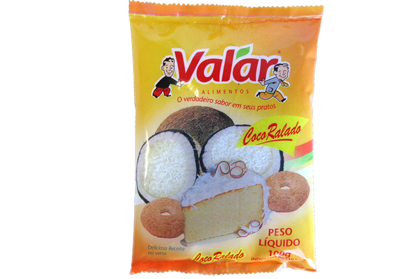 COCO RALADO VALAR PURO 100G