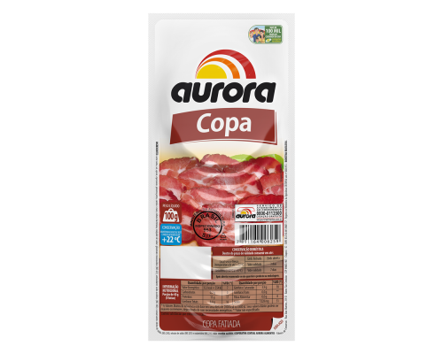 COPA AURORA FATIADA 100G