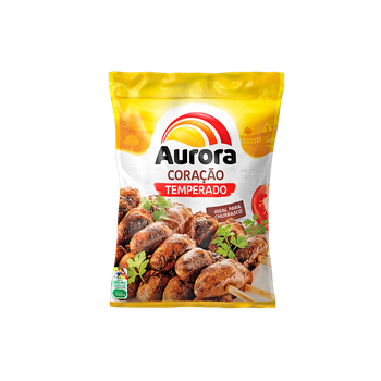 CORAÇÃO DE FRANGO TEMPERADO AURORA 800G