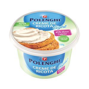CREME DE RICOTA POLENGHI LIGHT 150G