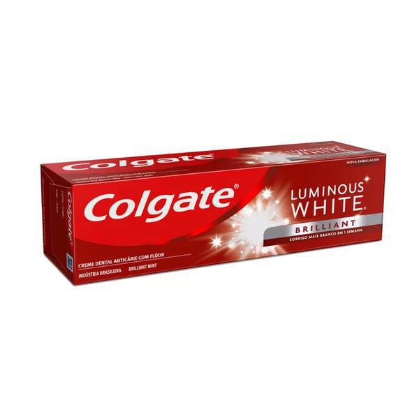 CREME DENT COLG LUMINOUS WHITE 70G