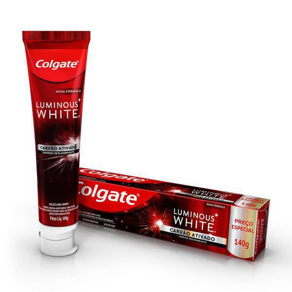 CREME DENT COLG LUMINUS CARVÃO 140G