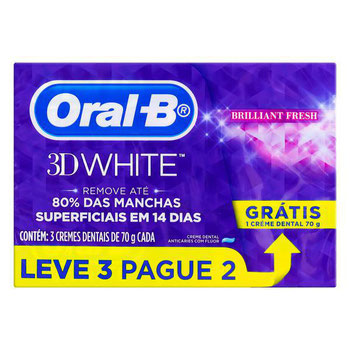CREME DENT ORAL B 3D BRILLIANT C/ 3UN