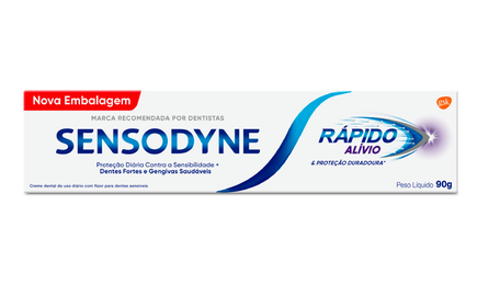 CREME DENT SENSODYNE ALÍVIO RÁPIDO 90G