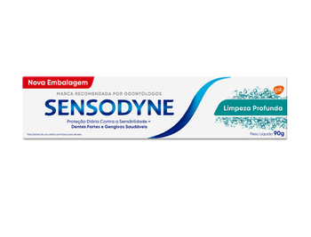 CREME DENT SENSODYNE LIMPEZA PROFUNDA 90