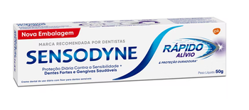 CREME DENT SENSODYNE RÁPIDO ALÍVIO 50G