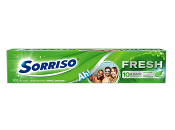 CREME DENT SORRISO FRESH HORTELÃ 90G