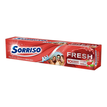 CREME DENT SORRISO FRESH RED MINT 90G