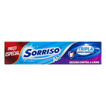 CREME DENT SORRISO TRIPLA 120G