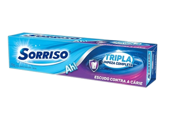 CREME DENT SORRISO TRIPLA WHITE 70G