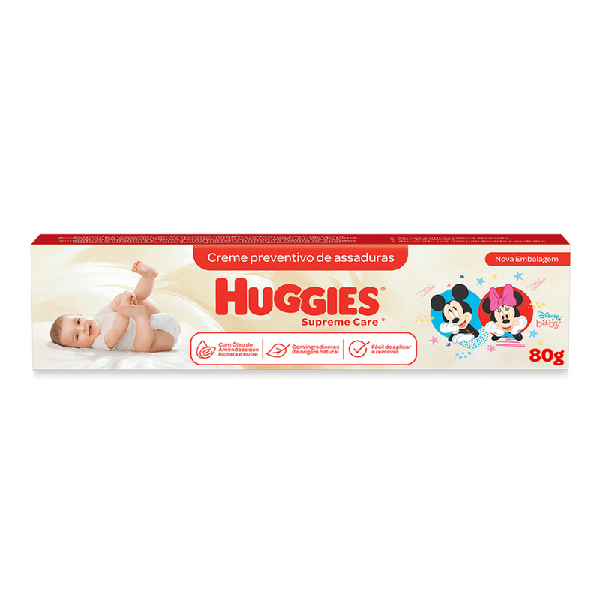 CREME P/ ASSADURAS HUGGIES SUPREME CARE 