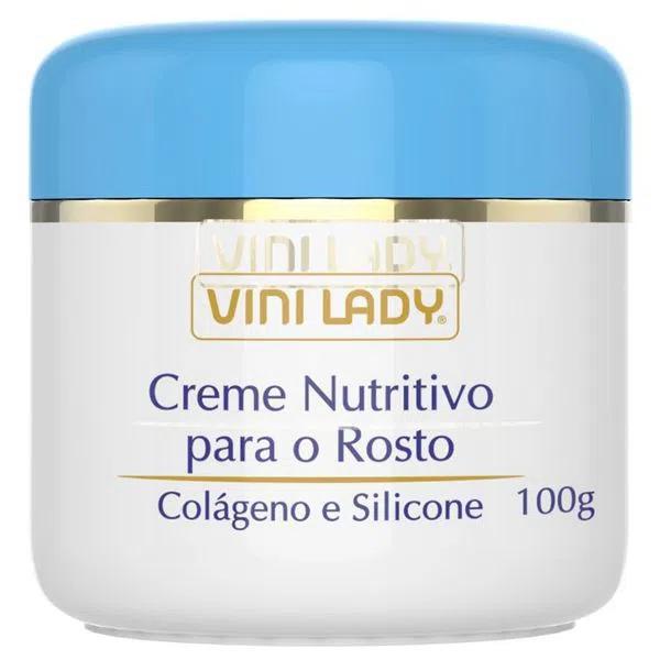 CREME PARA ROSTO VINI LADY COLÁGENO 100G