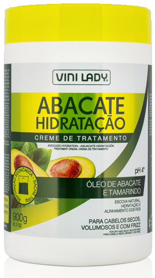 CREME TRAT AMENTO VINI LADY ABACATE HIDR