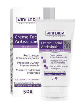 CREME VINI LADY PARA ROSTO ANTISSINAIS C