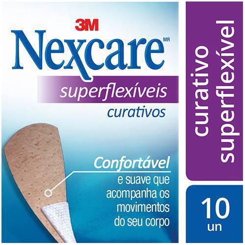 CURATIVO NEXCARE SUPERFLEXÍVEL C/ 10UN