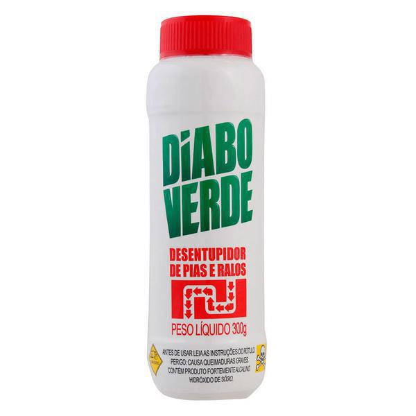 DESENTUPIDOR DIABO VERDE PIAS/RALOS 300G