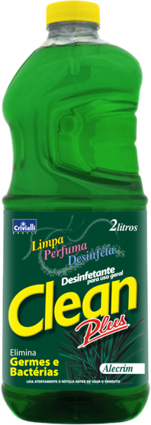DESINFETANTE CLEAN PLUS ALECRIM 2L