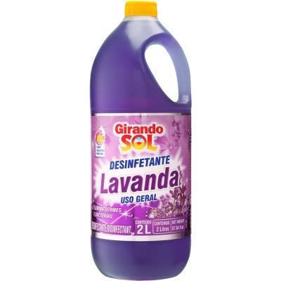 DESINFETANTE GIRANDO SOL LAVANDA 2L