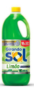 DESINFETANTE GIRANDO SOL LIMÃO 2L
