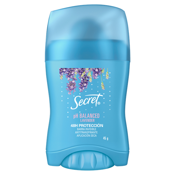 DESOD EM BARRA SECRET LAVANA COM PH BALA