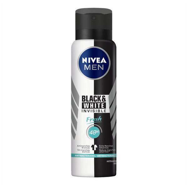 DESOD NIVEA AEROSOL MASC INV BLC&WHT FRE