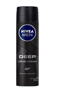 DESOD NIVEA MEN AEROS CARVÃO ATIV ORIGIN