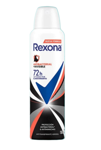 DESOD REXONA AEROSOL ANTIBAC INVISIBLE F