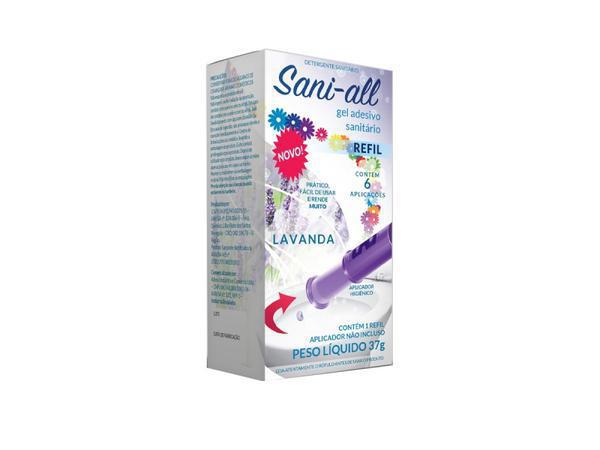 DESOD SAN GEL RF SANI ALL LAVANDA 37G