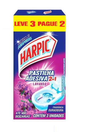 DESOD SAN PAST AD HARPIC LAVANDA C/ 3