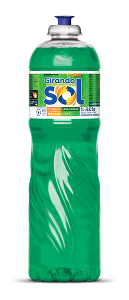 DETERGENTE GIRANDO SOL LIMÃO 1L
