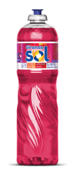 DETERGENTE GIRANDO SOL MACÃ 1L