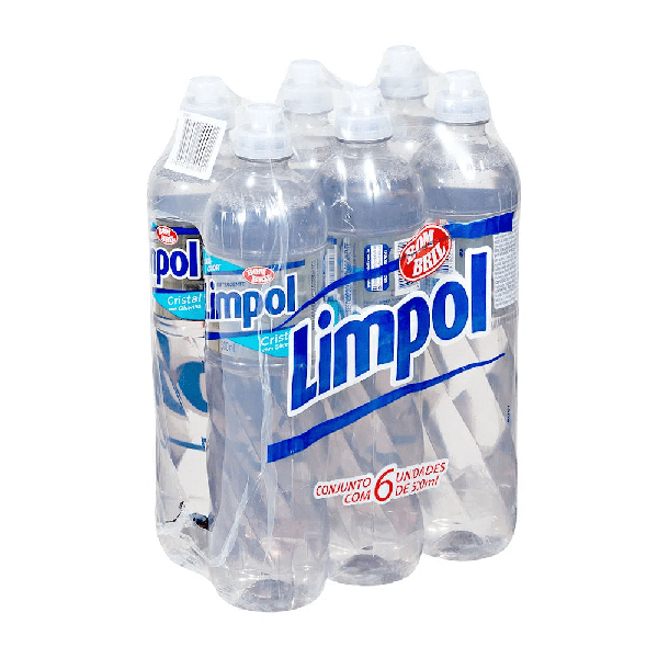 DETERGENTE LIMPOL CRISTAL PACK 6X500ML