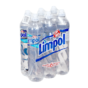 DETERGENTE LIMPOL CRISTAL PACK 6X500ML