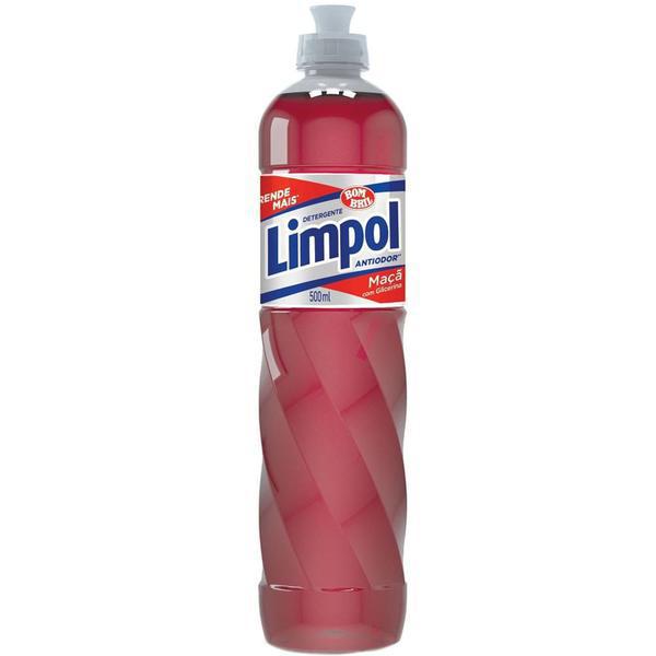 DETERGENTE LIMPOL MAÇÃ 500ML