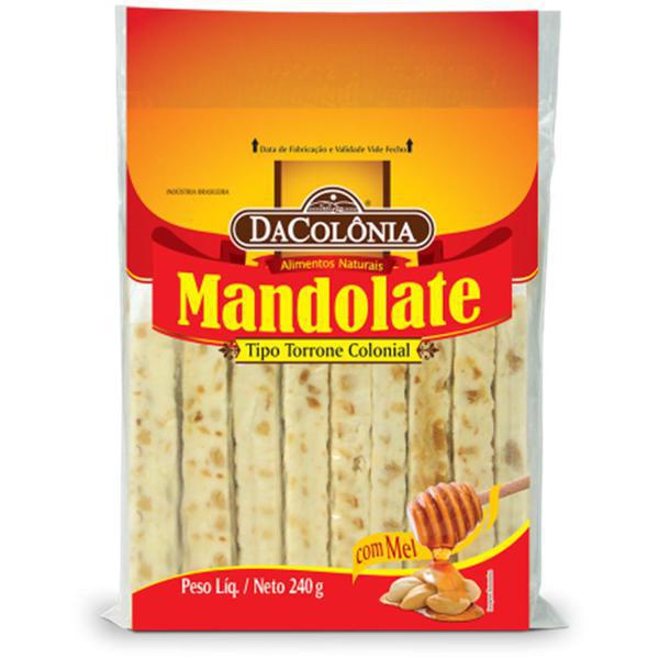 DOCE DACOLÔNIA MANDOLATE 240G.