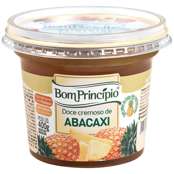 DOCE DE FRUTA BOM PRINCÍPIO ABACAXI 400G