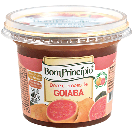 DOCE DE FRUTA BOM PRINCÍPIO GOIABA 400G